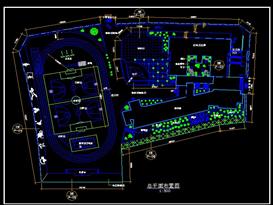 某小学室外环境设计图